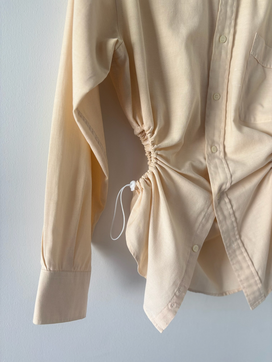 S Nena Hansen Bungee Shirt - Creamy Yellow Orange