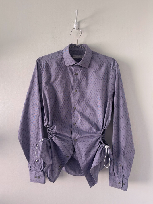 M Nena Hansen Bungee Shirt - Purple Dot