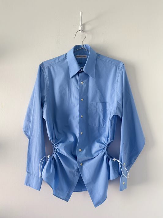 M Nena Hansen Bungee Shirt - Medium Blue