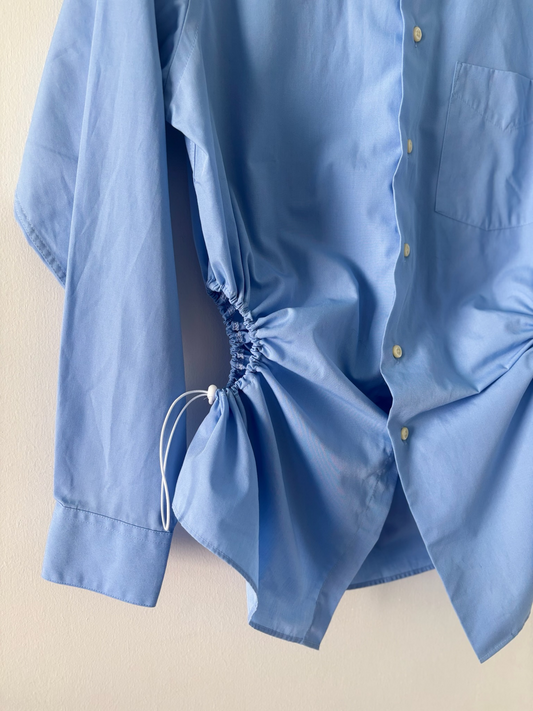 M Nena Hansen Bungee Shirt - Medium Blue