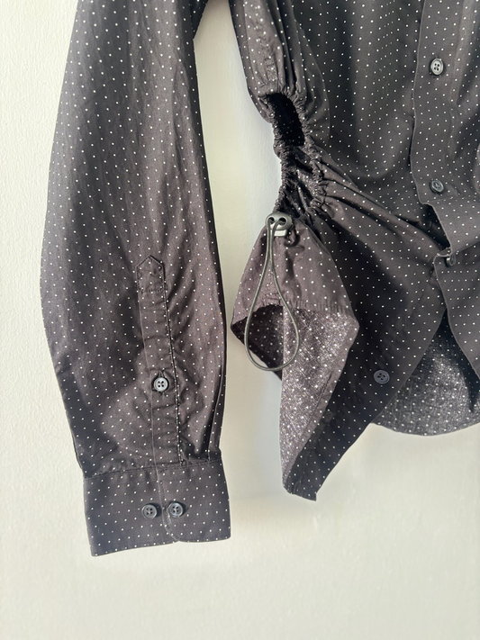 XS/S Nena Hansen Bungee Shirt - Black Dot